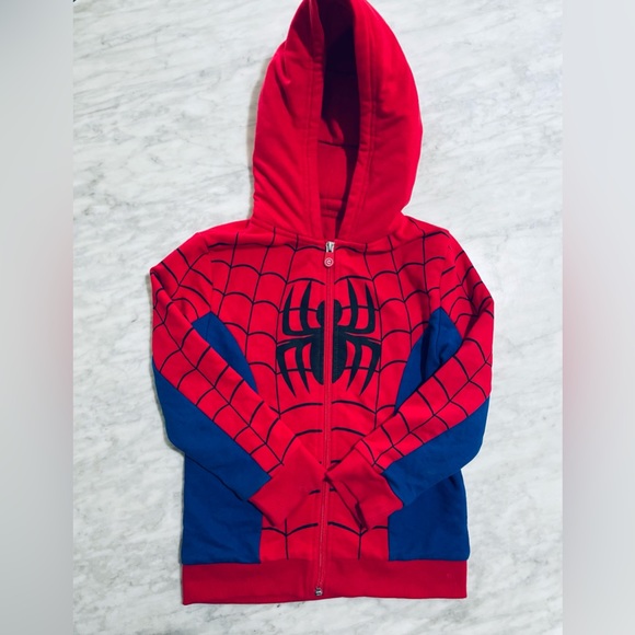 Spider-Man hoodie size 6-7 - Picture 1 of 2